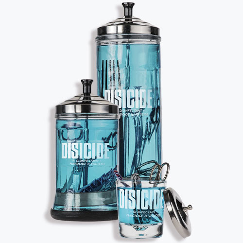 Disicide Glass Jar