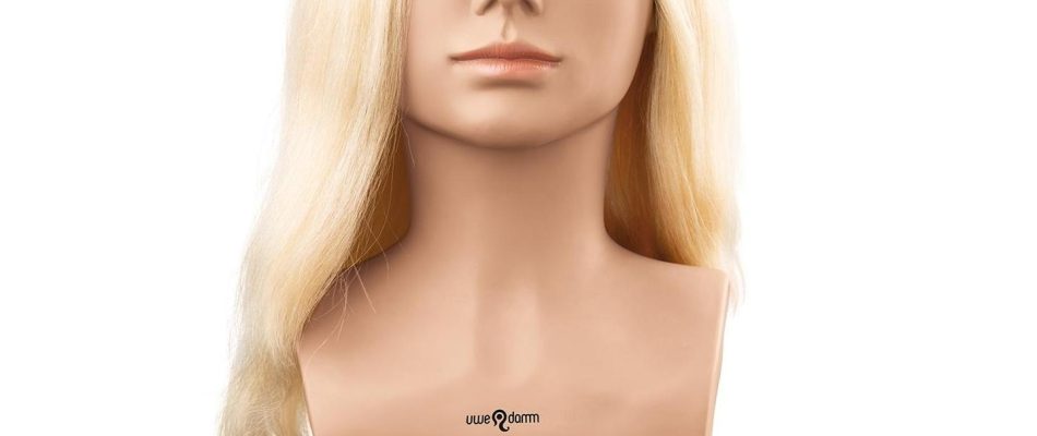 Harjoituspää Bettina Blond (40cm)