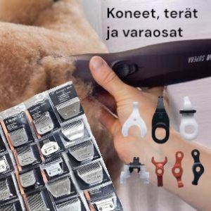 PETS- clipperit, trimmerit ja varaosat